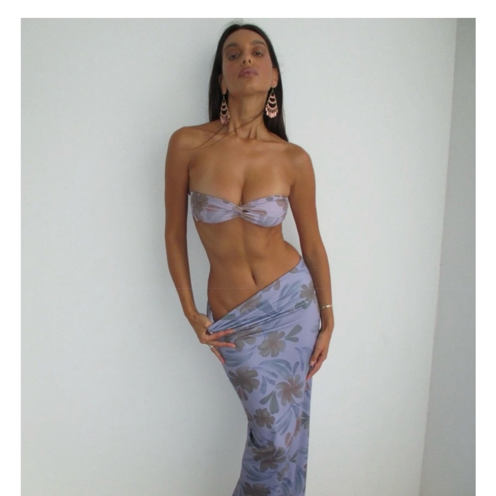 ‼️LAST CHANCE SALE‼️SET Bamba Bardot tube top & Skirt Monet Maxi Skirt SET‼️